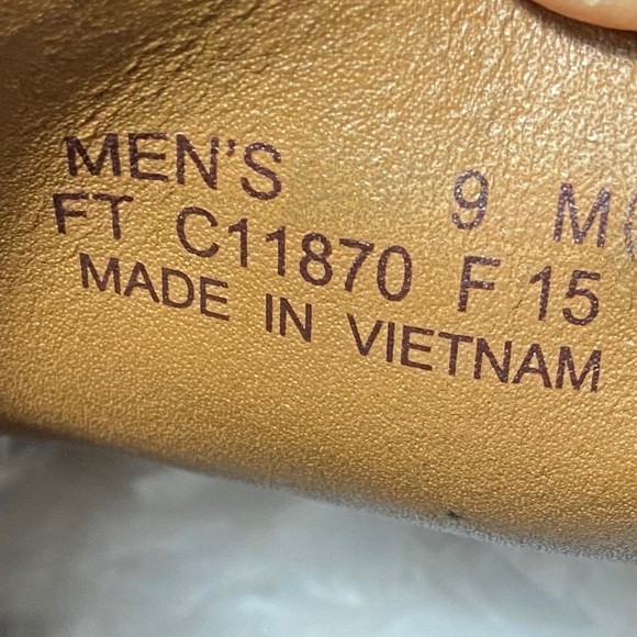 Cole Haan Men Franklin Wingtip Oxford Brown Shoes - Picture 7 of 7